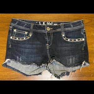L.A. Idol Jean shorts